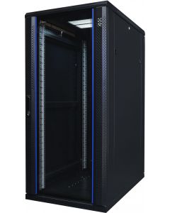 27U 19 inch Serverkast met glazen voordeur