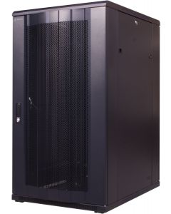 22U 19 inch Serverkast met stalen geperforeerde deuren 