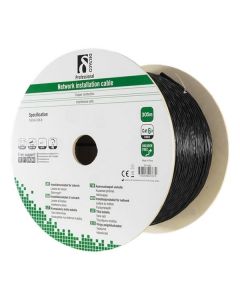 Cat6a U/FTP 100% koper installatiekabel OUTDOOR 305m