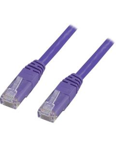 UTP Cat6 0.3m paars 100% koper 