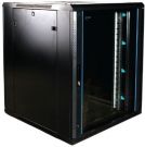 18U 19 inch Serverkast met glazen voordeur