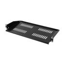 1U legbord voor  267mm diepe 19 inch server-patchkasten 